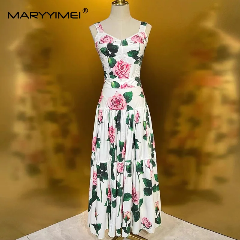 Romper Floral Print - MARYYIMEI Completo da donna alla moda